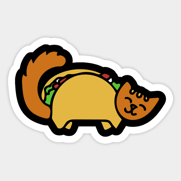 Tacocat Sticker by bubbsnugg